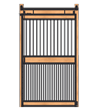 Welded Full Grill Door - Painted
